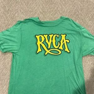 RVCA short sleeve logo shirt